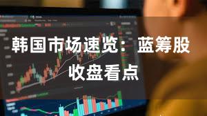 韩国市场速览：蓝筹股 收盘看点