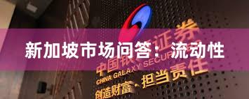 新加坡市场问答：流动性