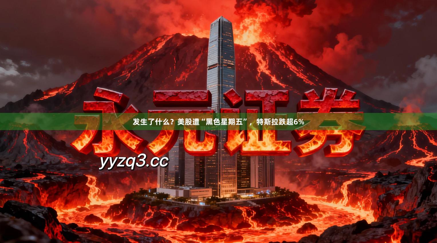 发生了什么？美股遭“黑色星期五”，特斯拉跌超6%